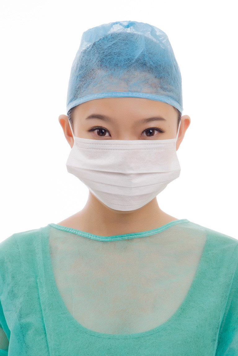 Easy Breathing Nonwoven Disposable Medical Face Mask With Earloop