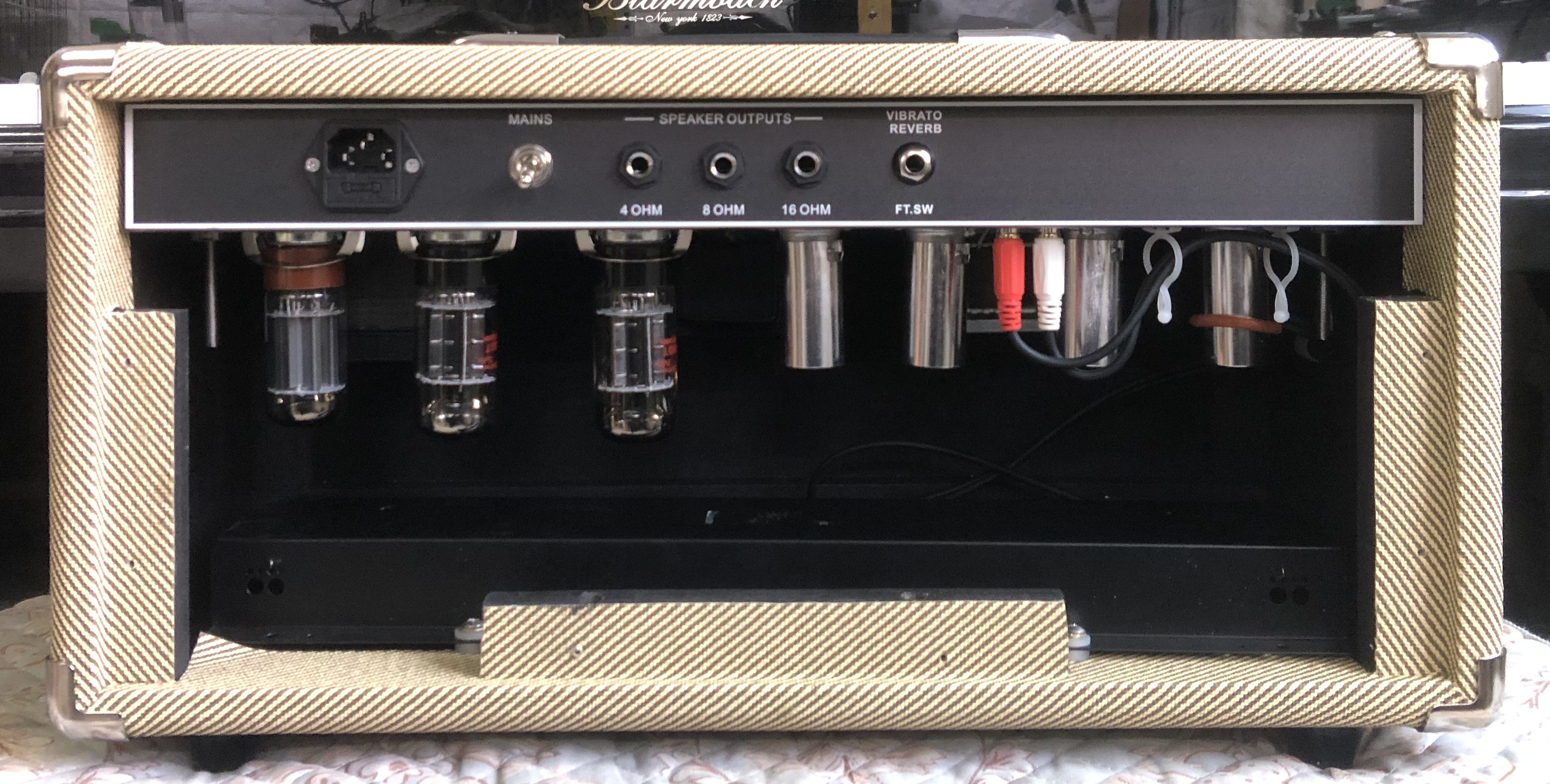 Custom Grand ′64 ′65 Princeton Reverb Tube Guitar Amps Head Fender Princeton Reverb Amp Clone Guitar Amplifier OEM