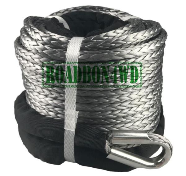 3/8'' x 95' Synthetic Winch Line Cable Rope 20500LBs ATV SUV Recovery Rope 9