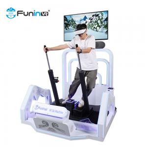 China SASO Indoor VR Skiing Space Walk Power Time Based Virtual Reality Experience on sale