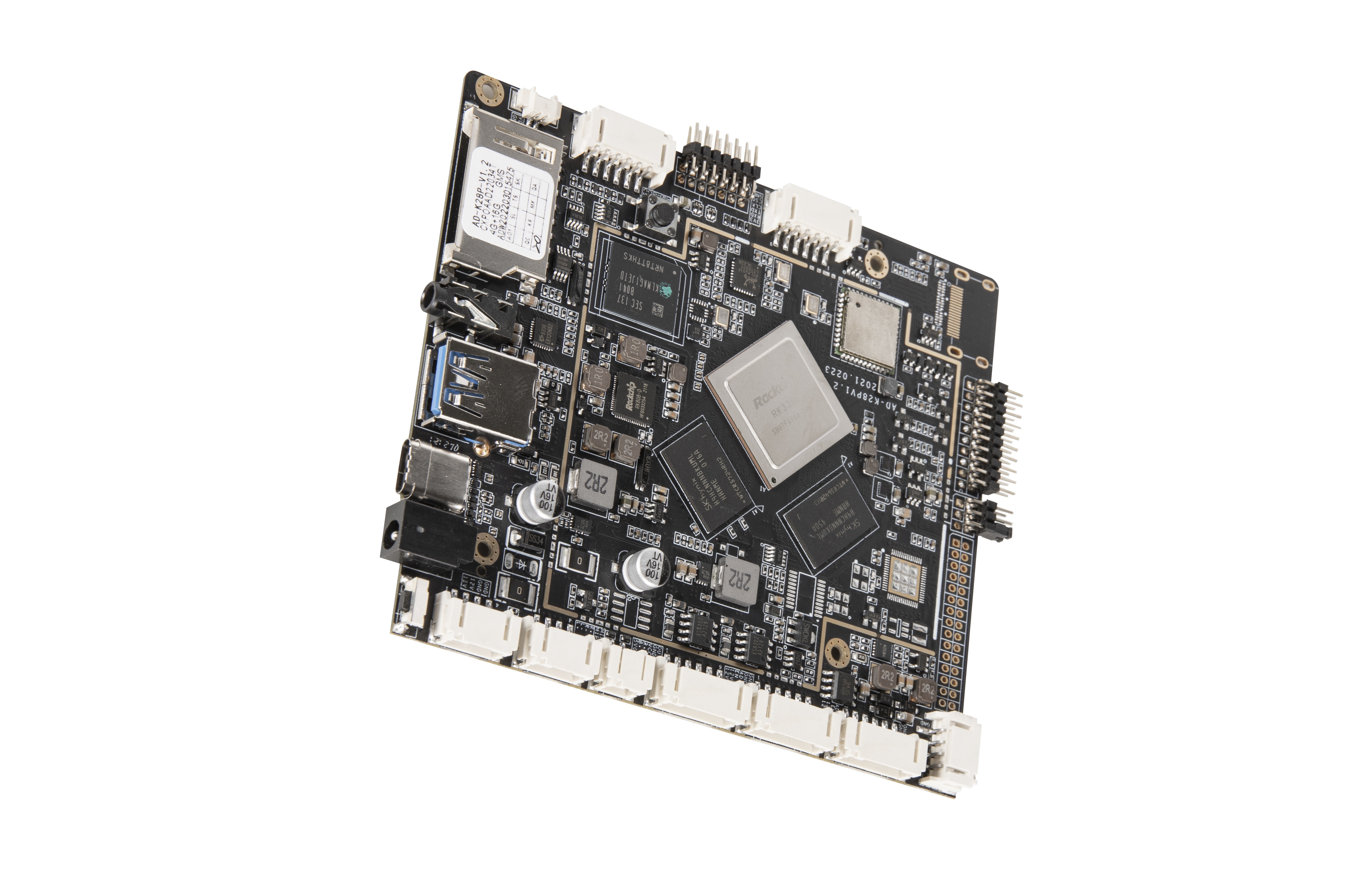 Intelligent Android RK3399 Board With 4K UHD 7-84inch LVDS HD 2.0 Ethernet 4G WIFI BT