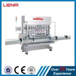 Full automatic shampoo bottle filling and capping labeling sealing packing