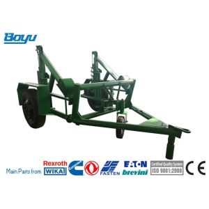 TYDLG - 8 Tons 80kN Reel Carrier Trailer For Transmission Line Stringing