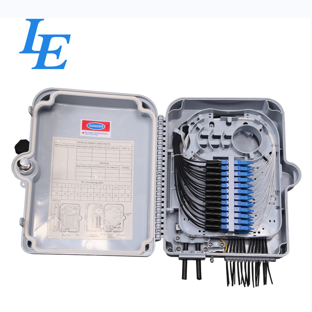OEM 8 Cores Ripcord ABS Fiber Optic Distribution Box