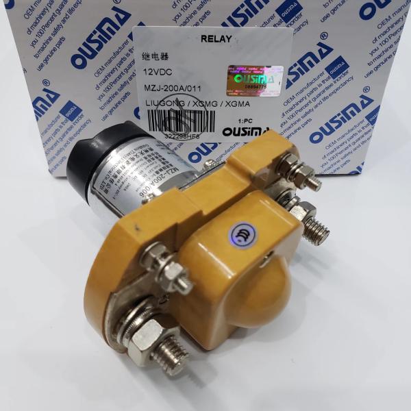 OUSIMAMZJ-200A 011 12V Solenoid Switch MZJ200A 011 Contactor Relay For Excavator