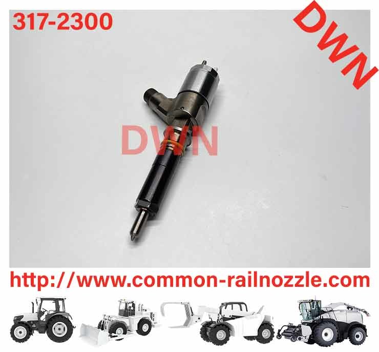 Diesel C6.6 Engine Injector 317-2300 2645A717 295-9130 326-4700 For Common Rail
