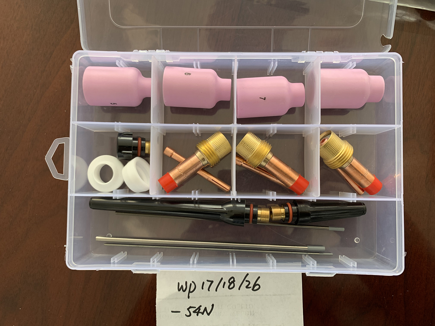 TIG Welding Torch 53N59 5 5/16" Orifice Ceramic Cup for PTA DB SR WP 17 18 26 53N 54n 13N