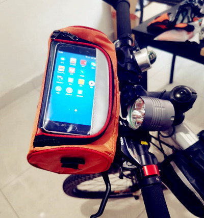 Bicycle bag Bike Phone Holder Waterproof BagTouchscreen Cell Phone Stand For Smart Cellphone