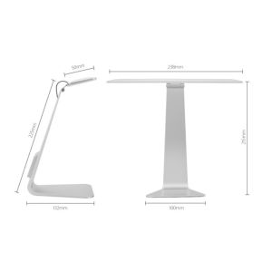 Foldable Smart LED Table Lamp , Super Thin LED Touch Table Lamp With Micro USB