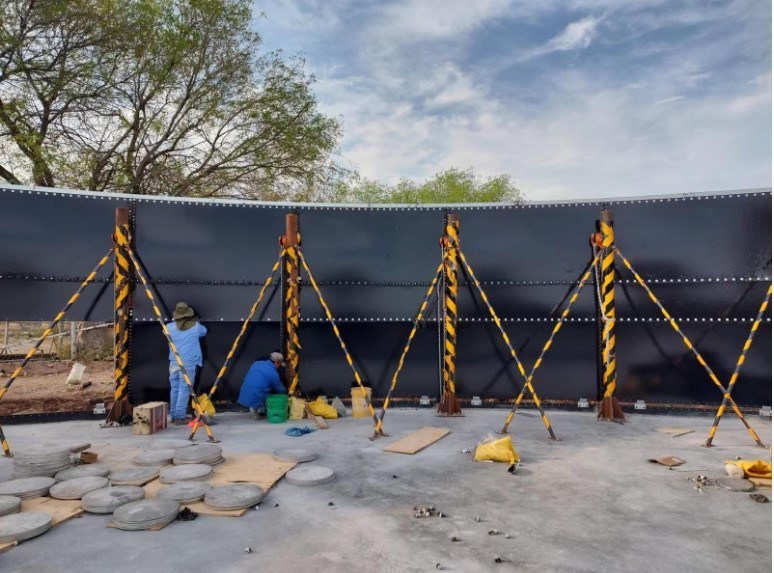 Simple Electric Hoist for Hoist Tank or Silo or Bolted Tank Lifting