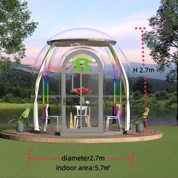 Fashion Bubble Glass Dome House Event Party Tent Pc Dome Hotel Polycarbonate