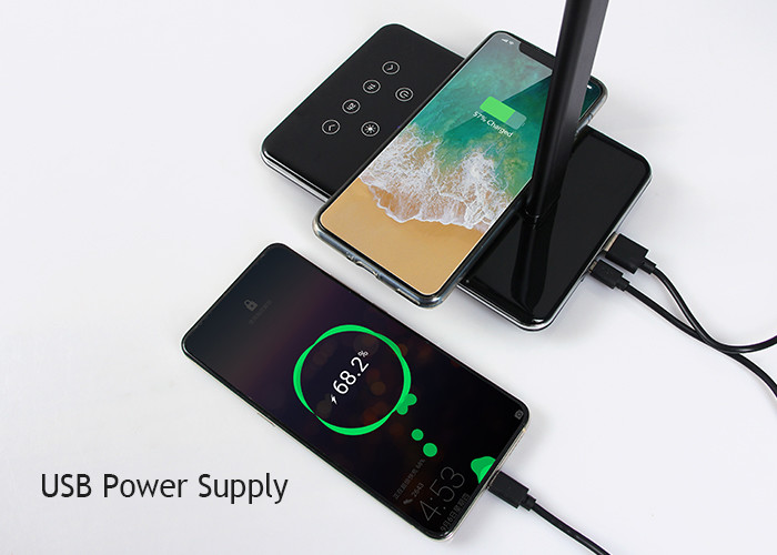 Eye Caring Foldable Desklamp 10W QI Wireless Charging Pad