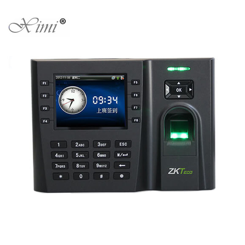Linux System ZK Iclock260 Fingerprint Time And Attendance Biometric Fingerprint Time Clock Attendance