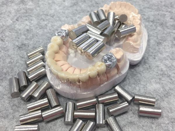 Nickel Based Dental Casting Alloys Chrome 25.2 - 27.3% Elements Biocompatibility