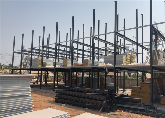 Large Span Multi Story Light Steel Structure Building Steel Structure Construction