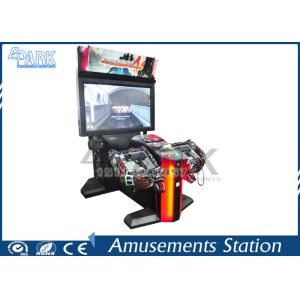LCD Screen Coin Operated Arcade Machines With Beautiful LED Lighting