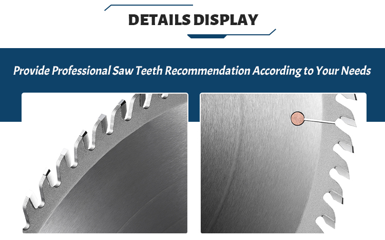 84 Teeth Ripping TCT Circular Saw Blades Thickness 3.2mm Steel Material
