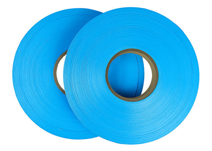 Blue Color PU Laminated Hot Melt Adhesive Tape For Protective Suits