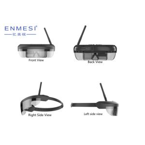 LCD Screen Monocular Video Glasses HDMI High Resolution Short Delay For Drones