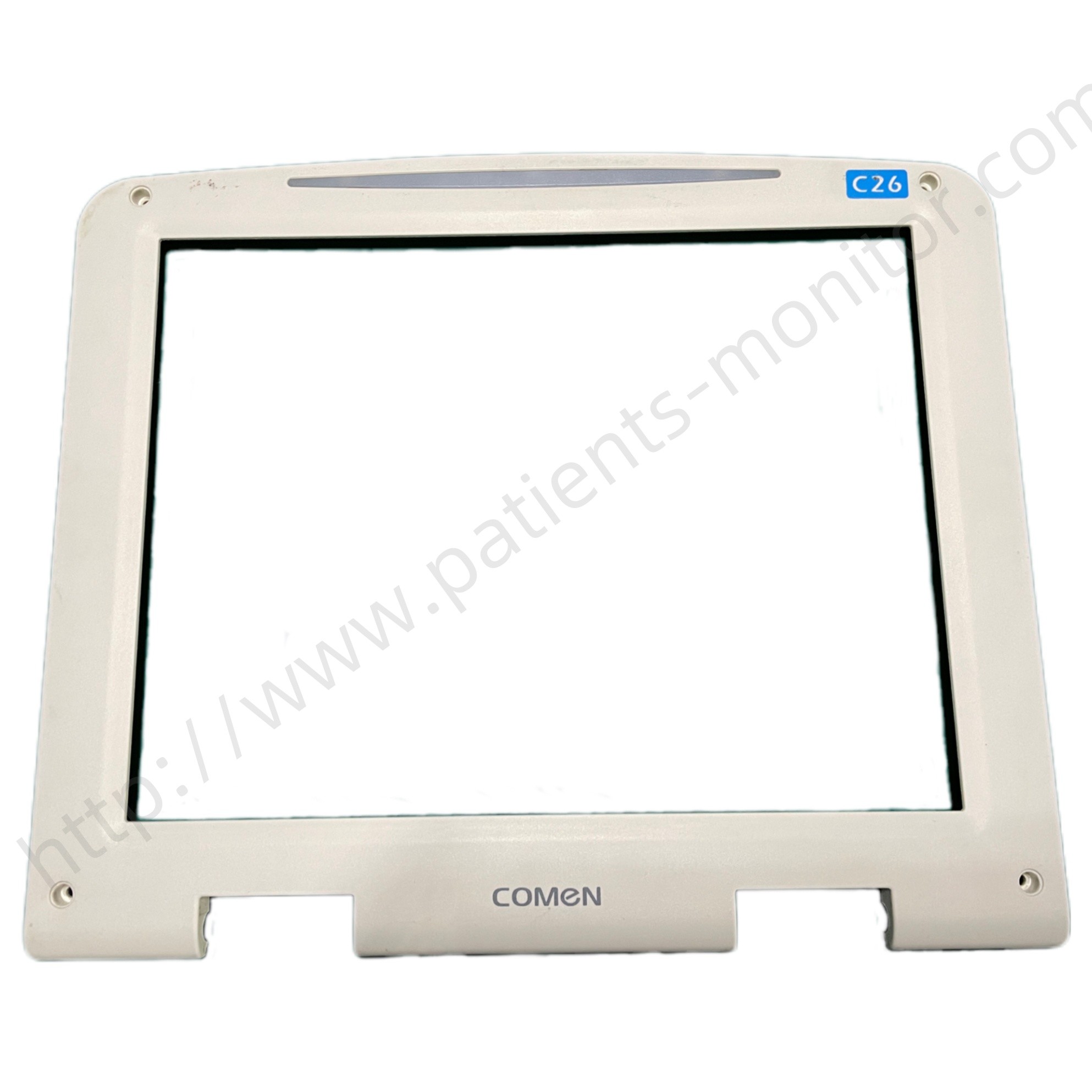 Comen C26 Fetal & Maternal Monitor Parts Display Front Panel Plastic Cover Case 043-000692 For Hospital Medical Device