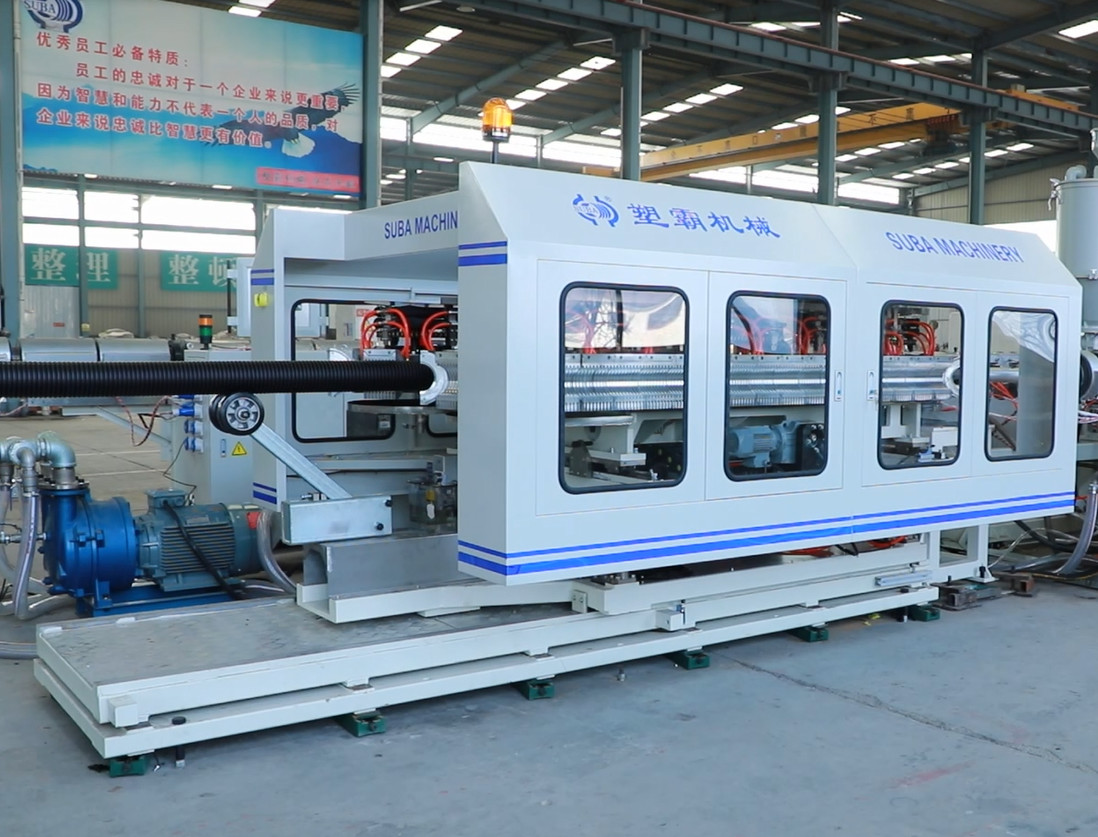  Energy Mining PE Plastic Corrugated Pipe Extrusion Line Automatic And Easier Operation System Manufactures