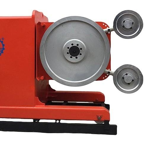 380V Voltage Diamond Wire Rope Machine for Cutting Marble Limestone at 45KW