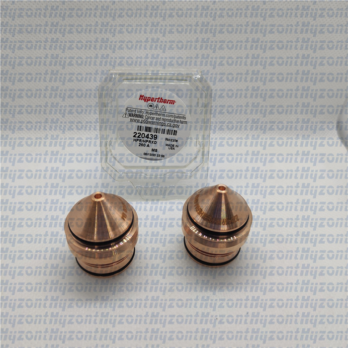 HPRXD Consumables MS 260A Hypertherm 220439 Mild Steel Nozzle