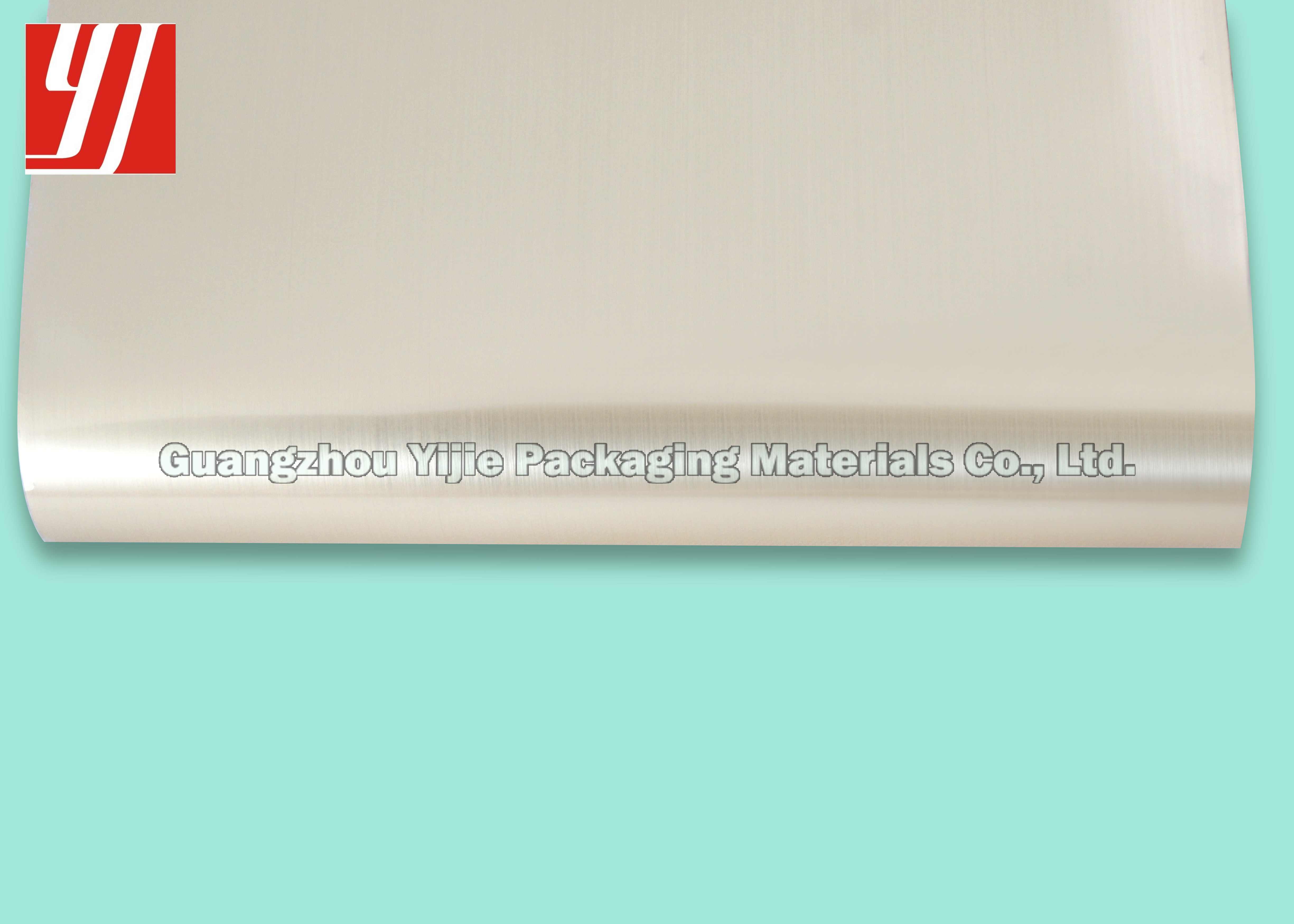 Brushed Gold Hot Stamping Foil For Beverage Medicine Packaging