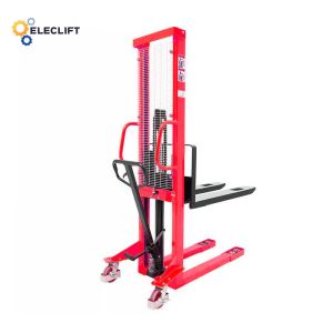  Load Capacity 1000kg Manual Pallet Stacker CE Manufactures