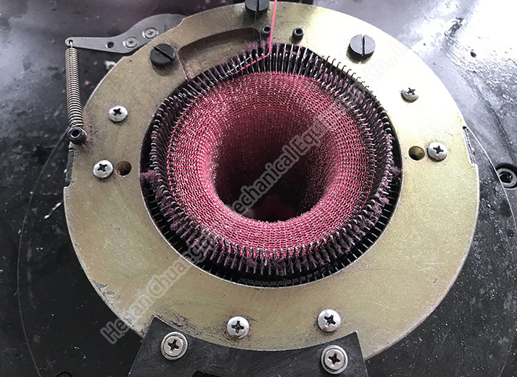 Circular Kitchen Sponge Scouring Pad Knitting Machine Scrubber Making Machines Kitchen Sponge Scouring Knitting Machine