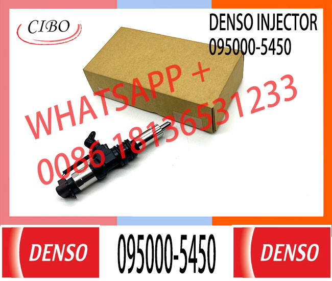 New Injector Common Rail Injector 095000-5450 compatible with Mitsubishi 6M60 Fuso ME302143 Fuel Injector 095000-5450