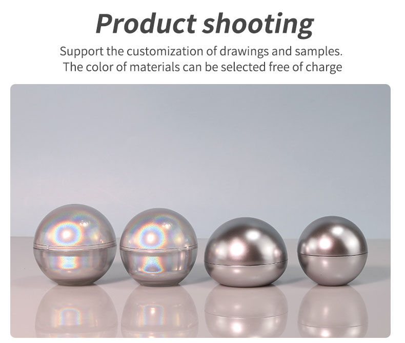 Round Shape Acrylic Cosmetic Jar 10g 20g 30g 50g Mini Cosmetic Jars For Skin Care Cream