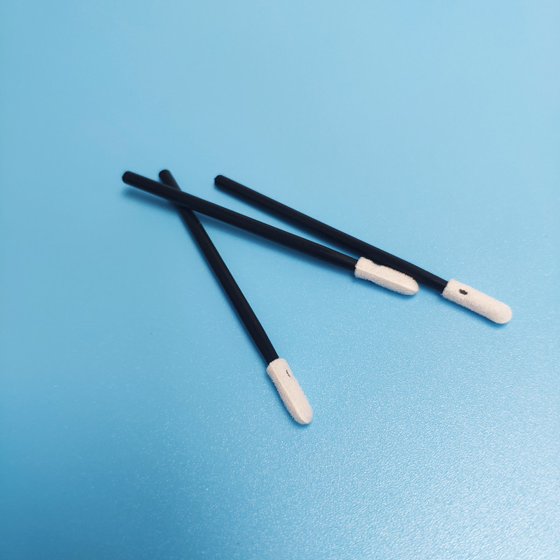 TX742 Black Handle Polishing Foam Tip Swabs Picking Dirt In Small Recesses