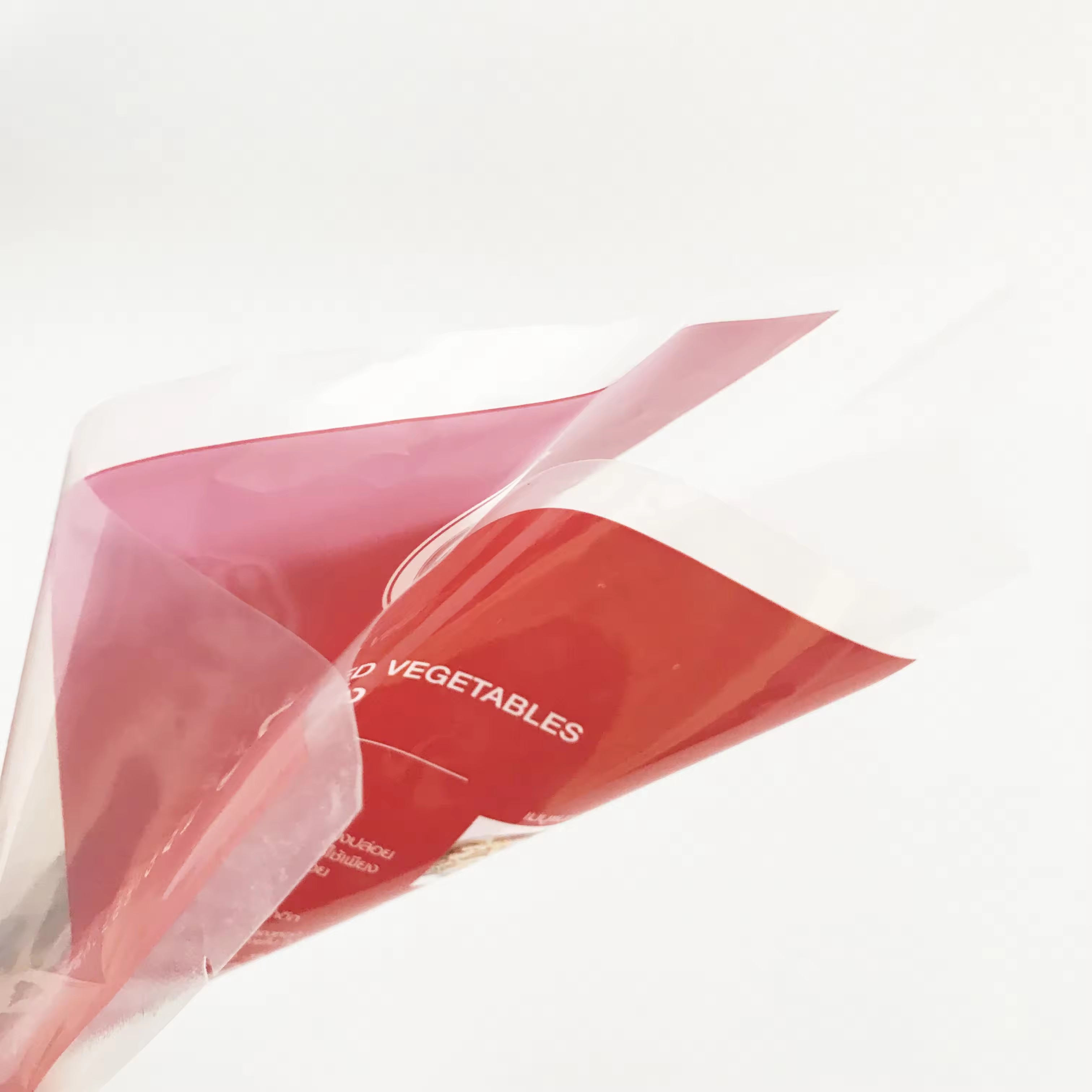 For Food Packaging Three Side Sealed Bag Frozen Vegetable Fruit Packing Bags Vacuum Plastic Bags