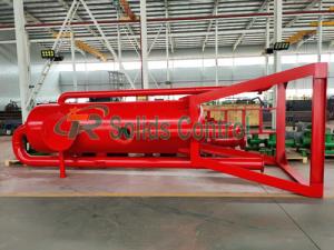 China High Pressure Gas Buster Oilfield Mud Gas Separator on sale