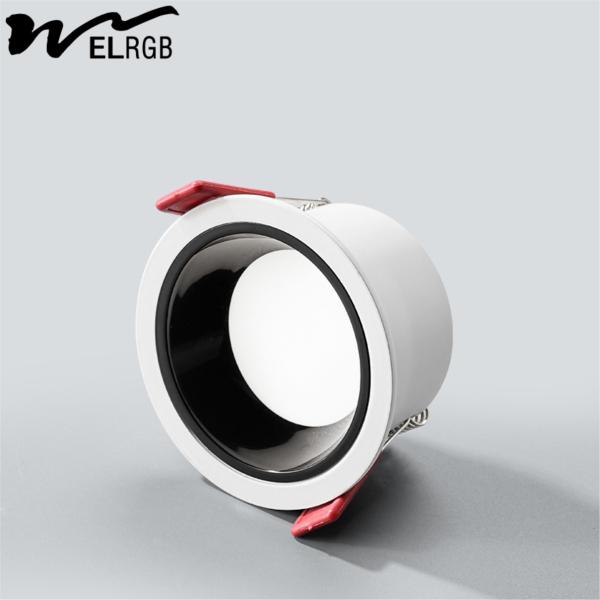 Intelligent Infinite Dimming Dual Color Embedded Spotlight for Living Room 6-20
