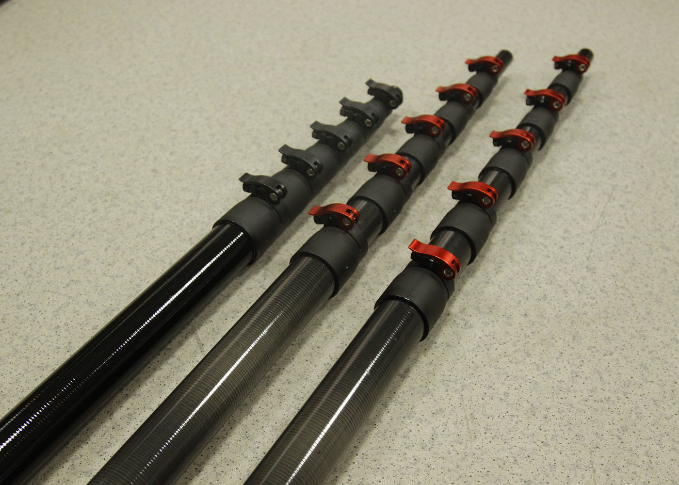 Matte Finish Carbon Fiber Telescopic Tube For Exploration Equipment
