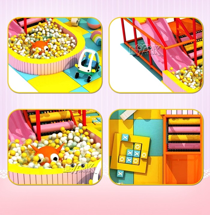 Indoor Playground Children Castle Play Equipment Play Zone Kids Playground Equipment