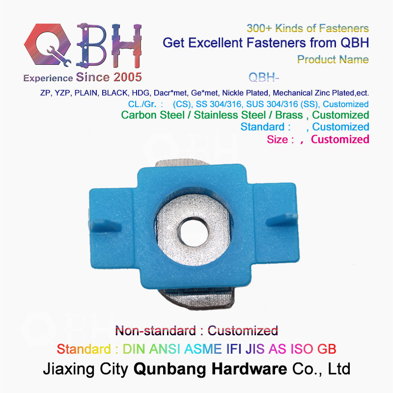 M12 Stainless Spring Nuts , Solar Panel Fasteners