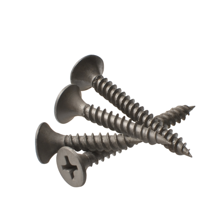Black Fine Thread Drywall Screws Bugle Head Black Gypsum Board Screw