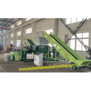 High Efficiency Plastic Drum Shredder Machine