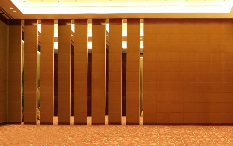 Banquet Hall Movable Folding Sliding Door Partitions Sound Proof Partition Wall