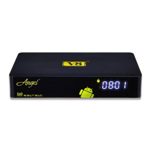 Android box receiver V8 Angel Online dvb support IPTV wireless newcam cccam