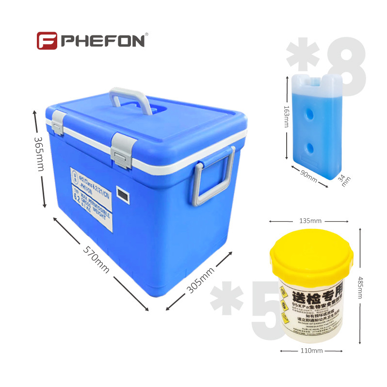 Specimen Cold Transportation Vaccine Cooler For Biological Samples