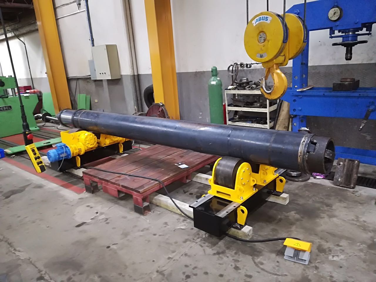 Bolt Adjustment Pipe Welding Rotator For Butt Fit Up Welding,Tank Turning Rollers