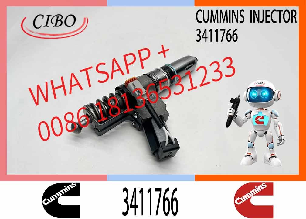 3411766 OE Quality Brand New Diesel Common Rail Fuel Injector Assembly 3411766 for C-ummins N14 Engine