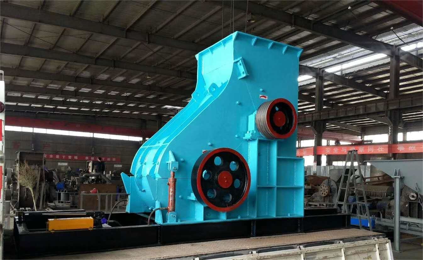 Double Stage Hammer Crusher Machine Shale Pebbles Crusher Fine Powder