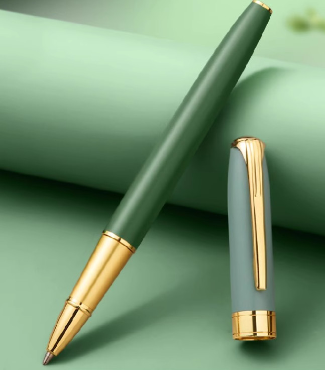 Metal Neutral pen ballpoint pen, high-end business signature pen with custom logo office pen with gift box student pen