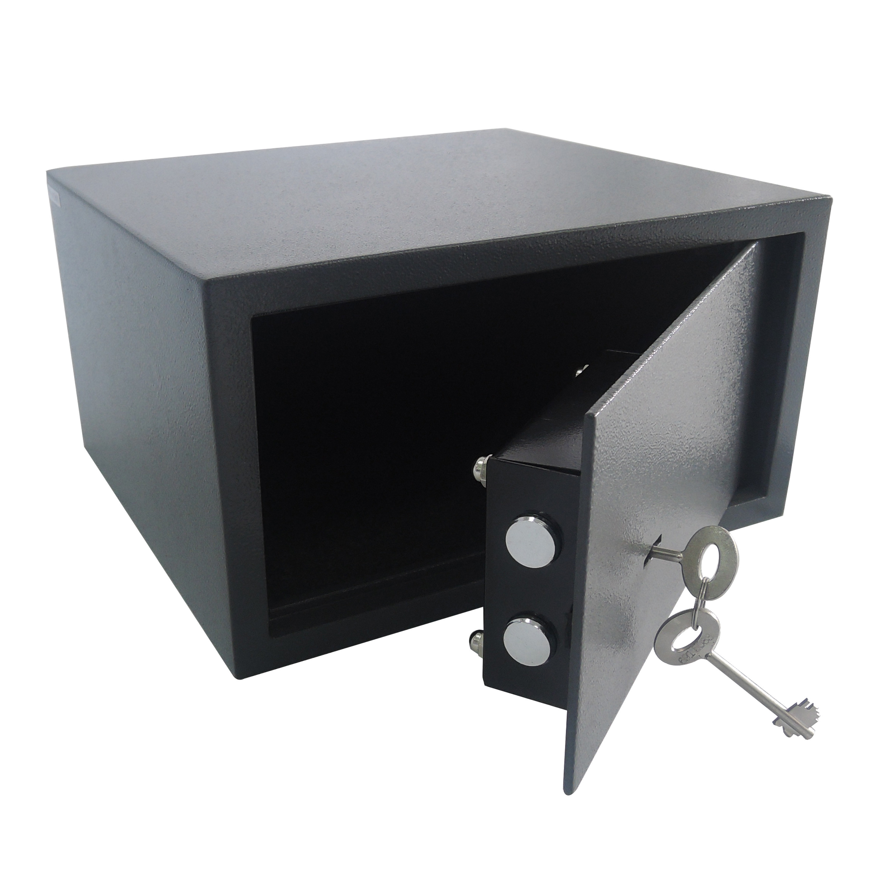 Heavy Duty Cash Safe Box 8.4kg Gray Black Document Safe Box