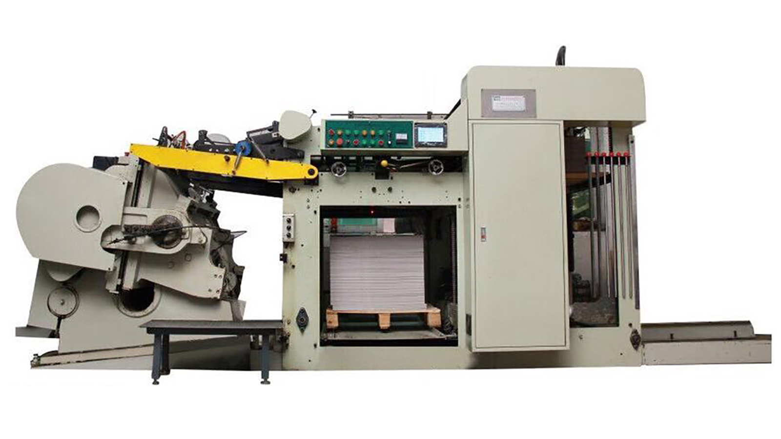 ML1100 Paper Die Cutting Machine PRY1100 Automatic Feeding Machine